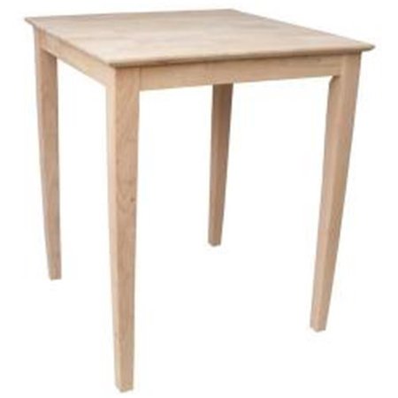FINE-LINE Solid Wood Top Table - Shaker Legs FI2590267